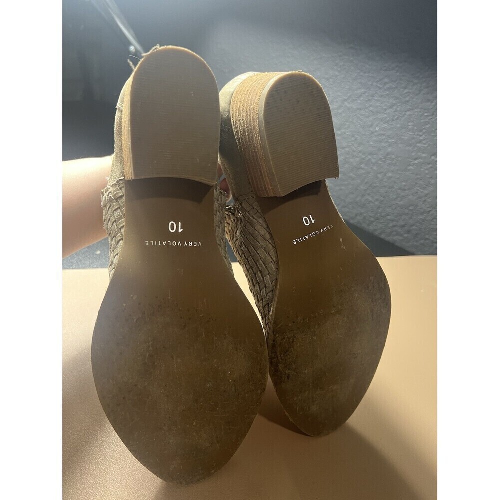 VERY VOLATILE VERACRUZ Leather Boots sz 10 Pull On - Picture 6 of 8